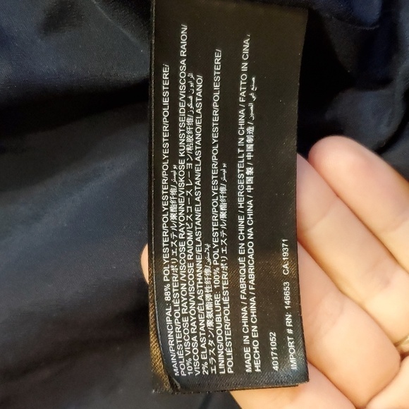 Anthropologie The Fifth Label Women Double Breast Narrative Ruffle Slv Coat sz S - Picture 12 of 13